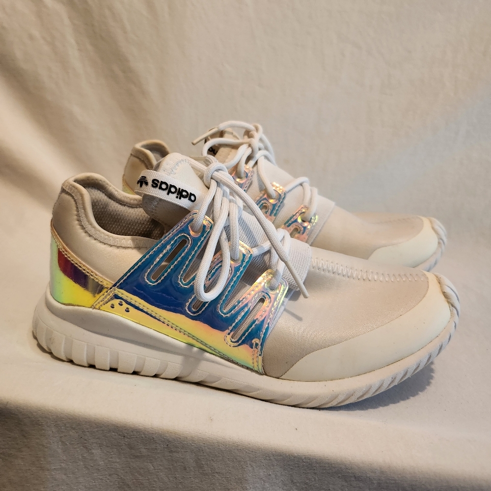 Adidas Tubular Radical Iridescent Kids Sz 3.5